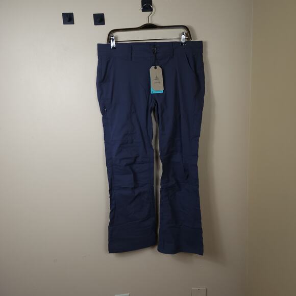 prAna Halle Straight Pant II in Coal Size 12S - Picture 1 of 12
